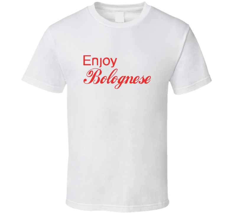 Enjoy Bolognese Dogs T Shirts