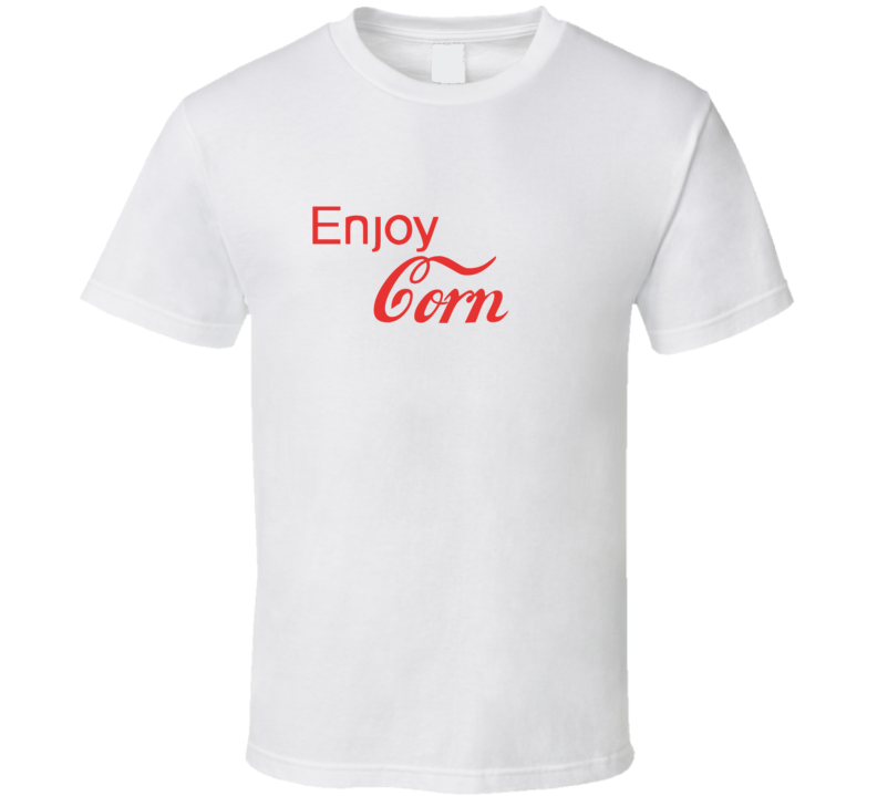 Enjoy Corn Food T Shirts