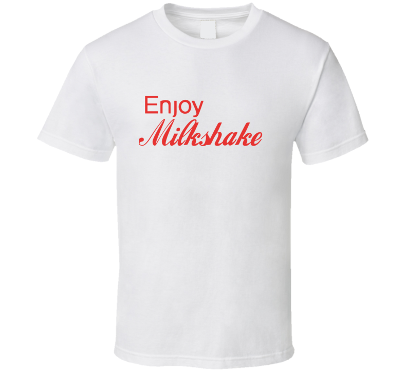 Enjoy Milkshake Food T Shirts