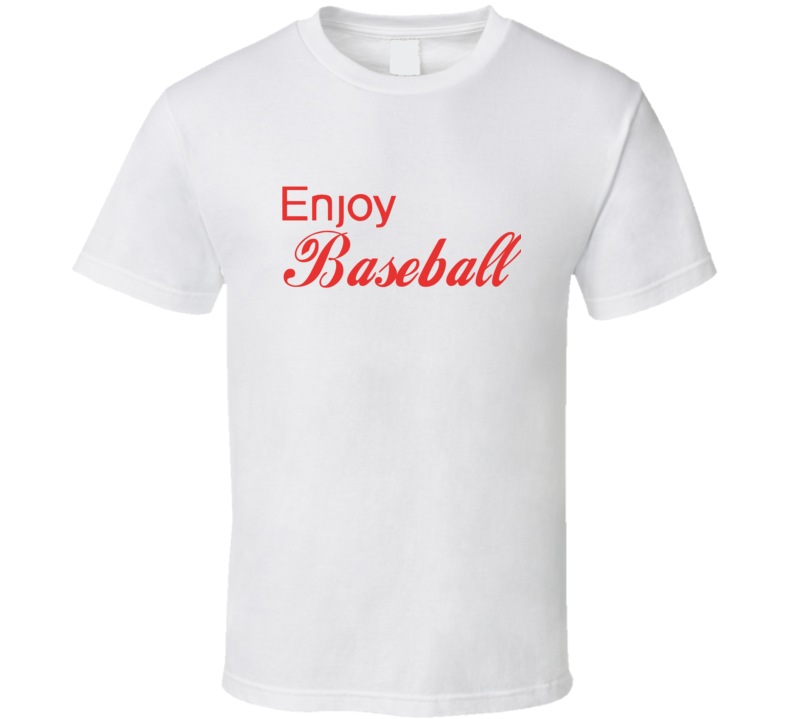 Enjoy Baseball Sports T Shirts