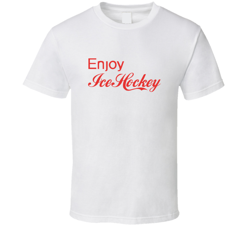 Enjoy Ice Hockey Sports T Shirts