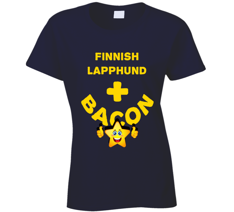 Finnish Lapphund Plus Bacon Funny Love Trending Fan T Shirt