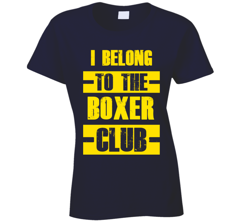 Club Funny Liquor Sport Hobby Trending Fan Boxer T Shirt