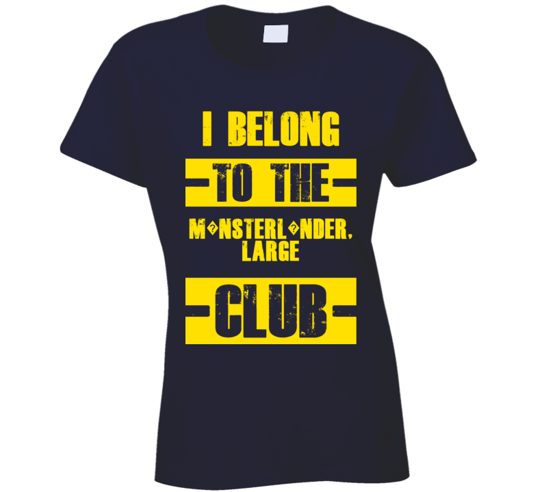 Club Funny Liquor Sport Hobby Trending Fan M?nsterl?nder, Large T Shirt