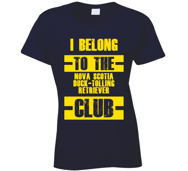 Club Funny Liquor Sport Hobby Trending Fan Nova Scotia Duck-Tolling Retriever T Shirt