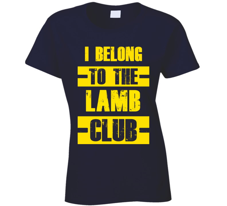 Club Funny Liquor Sport Hobby Trending Fan Lamb T Shirt