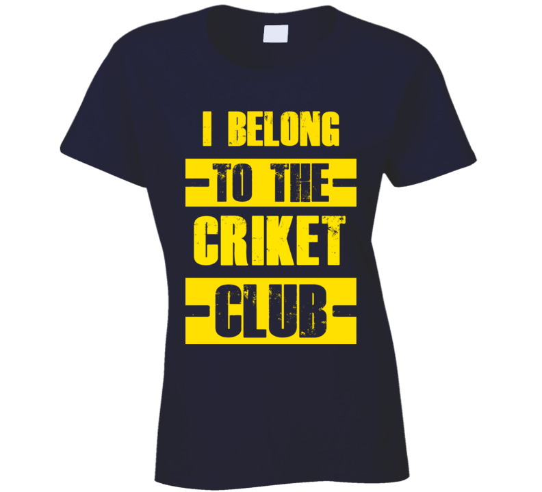 Club Funny Liquor Sport Hobby Trending Fan Criket T Shirt