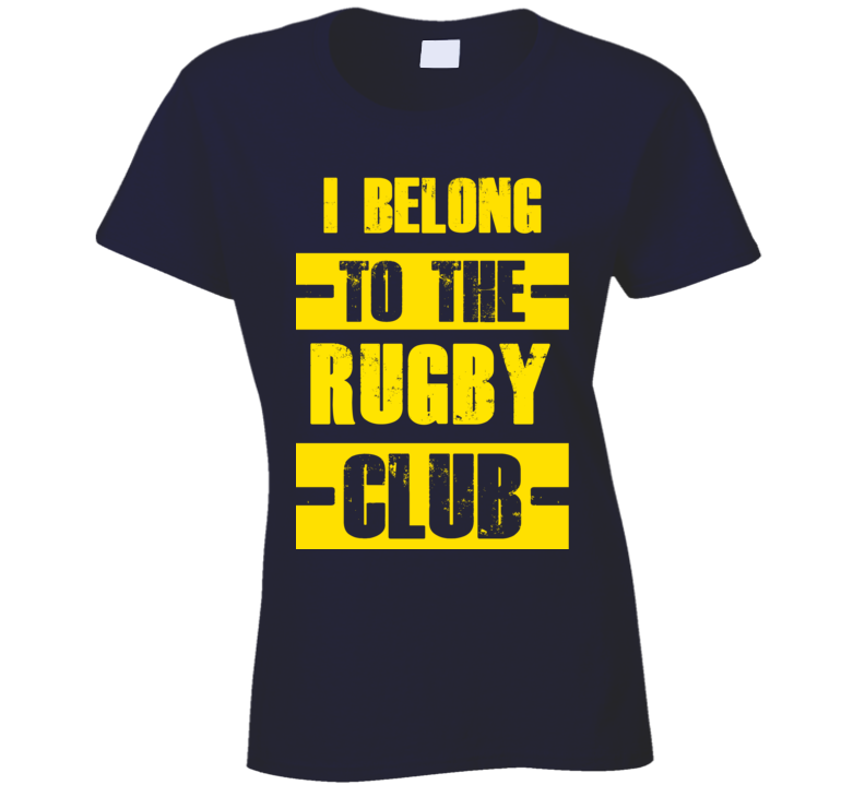 Club Funny Liquor Sport Hobby Trending Fan Rugby T Shirt