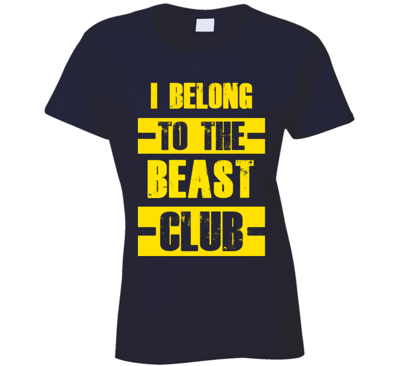 Club Funny Liquor Sport Hobby Trending Fan beast T Shirt