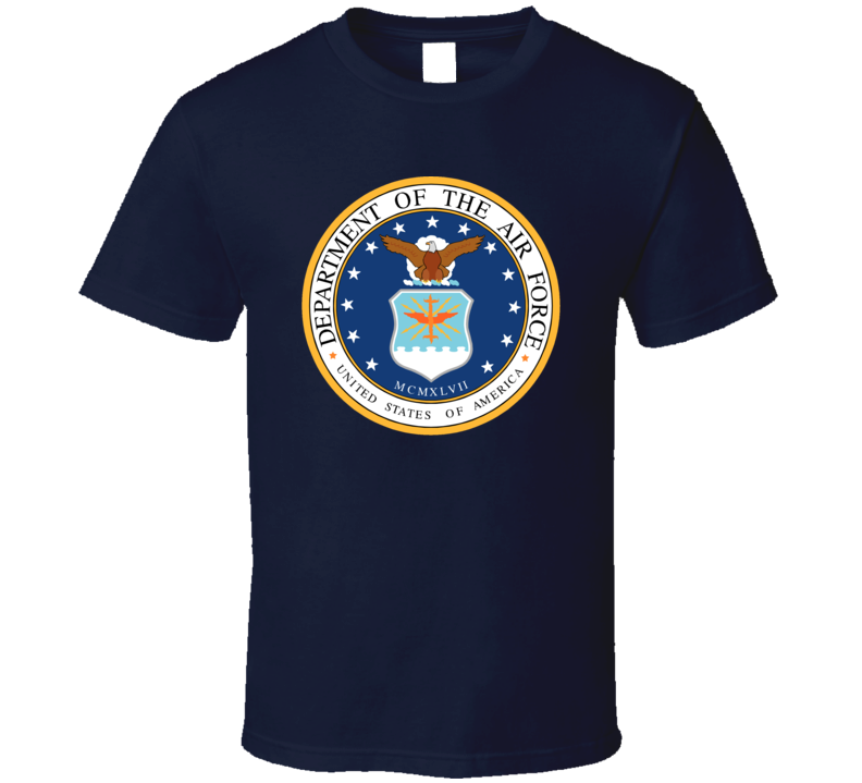 Air Force Dept USA Military Veteran Support Fan T Shirt