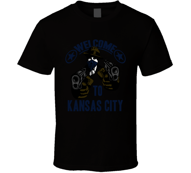 Welcome To Kansas City Missouri City Hip Hop Gangster Fan T Shirt