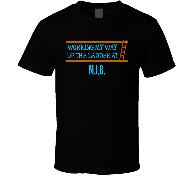 M.I.B. Men In Black Funny Fictional Job TV Movie Parody T Shirt