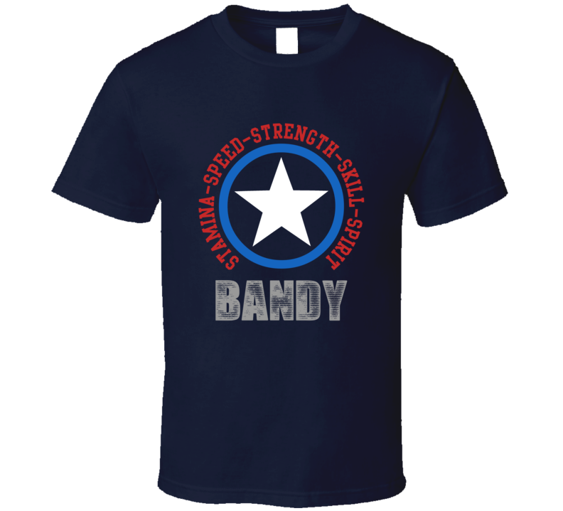 Bandy  Speed Strength Skill Spirit Sports Hobbies Athlete T Shirt