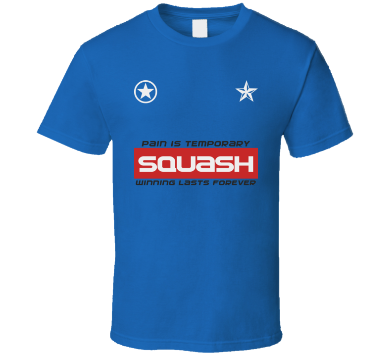 Squash Pain Is Temp Winning Sports Game Gym T Shirt