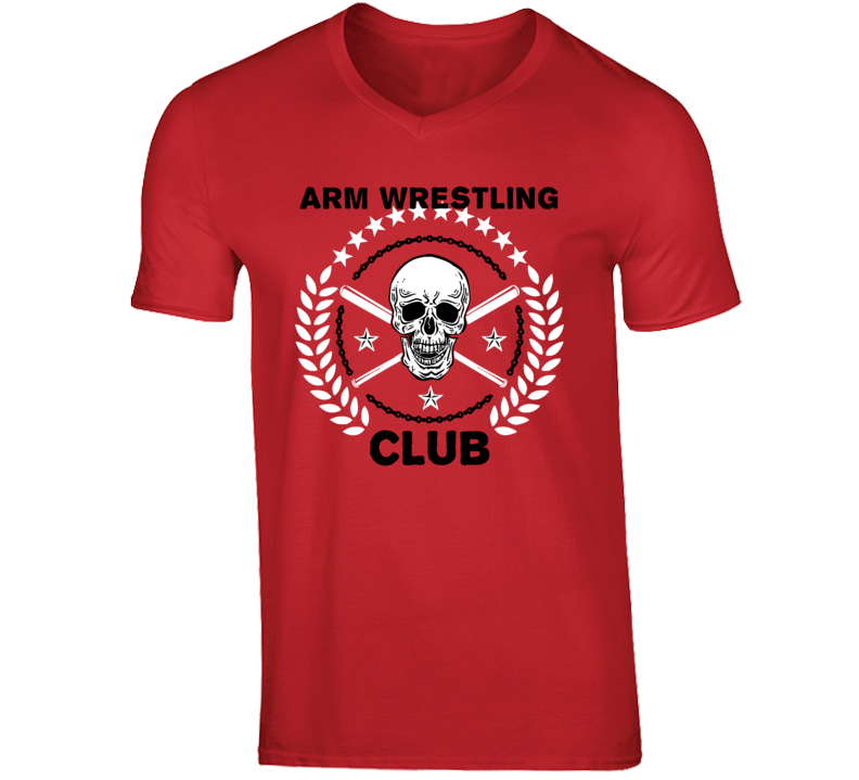 Arm Wrestling Club Sports Hobby Vices T Shirt