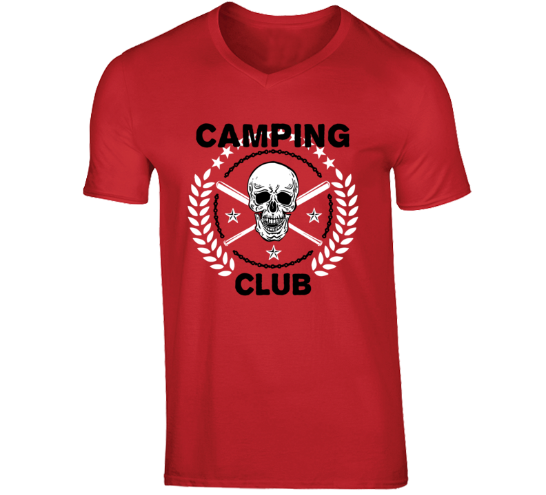 Camping Club Sports Hobby Vices T Shirt