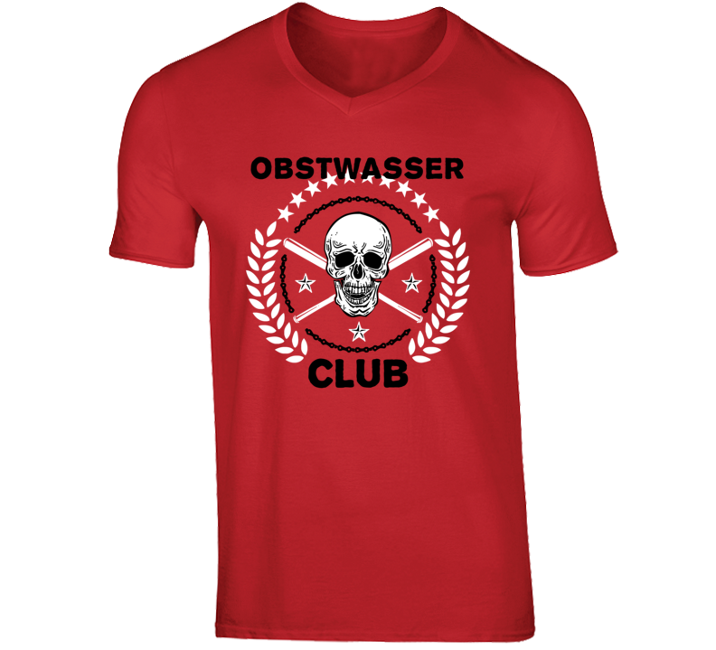 Obstwasser Club Sports Hobby Vices T Shirt