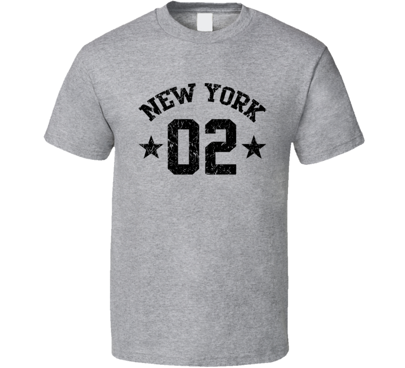 New York 2 Sports Team Basketball Baseball Football Hockey Fan T Shirt