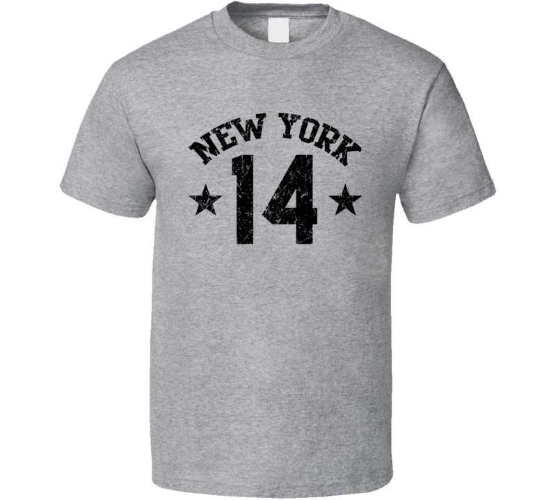 New York 14 Sports Team Basketball Baseball Football Hockey Fan T Shirt