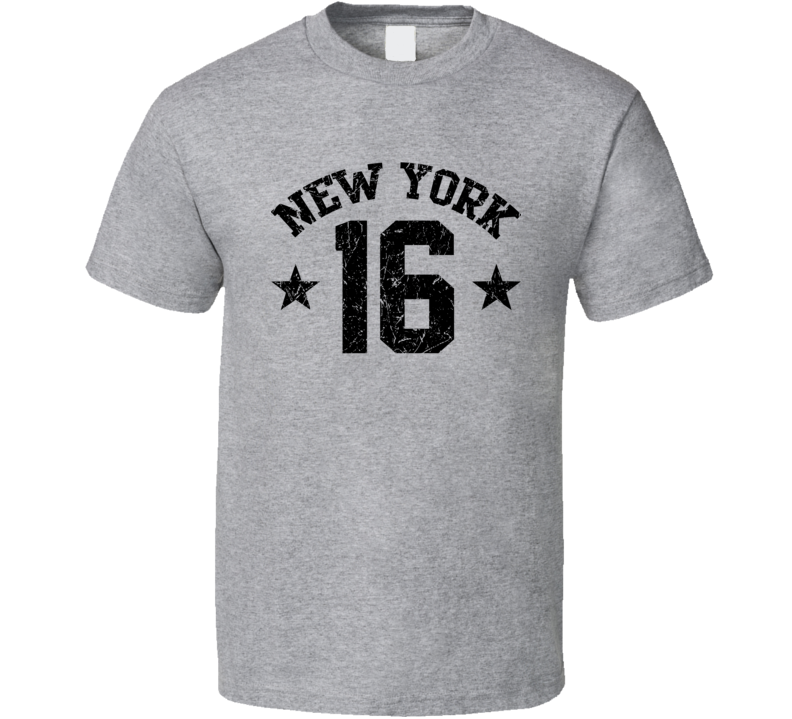 New York 16 Sports Team Basketball Baseball Football Hockey Fan T Shirt