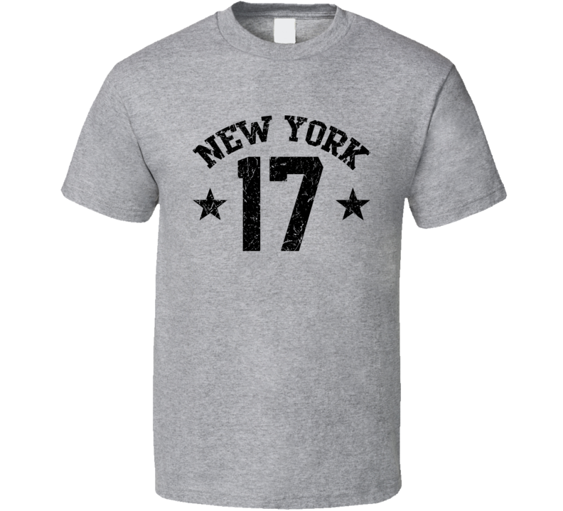 New York 17 Sports Team Basketball Baseball Football Hockey Fan T Shirt