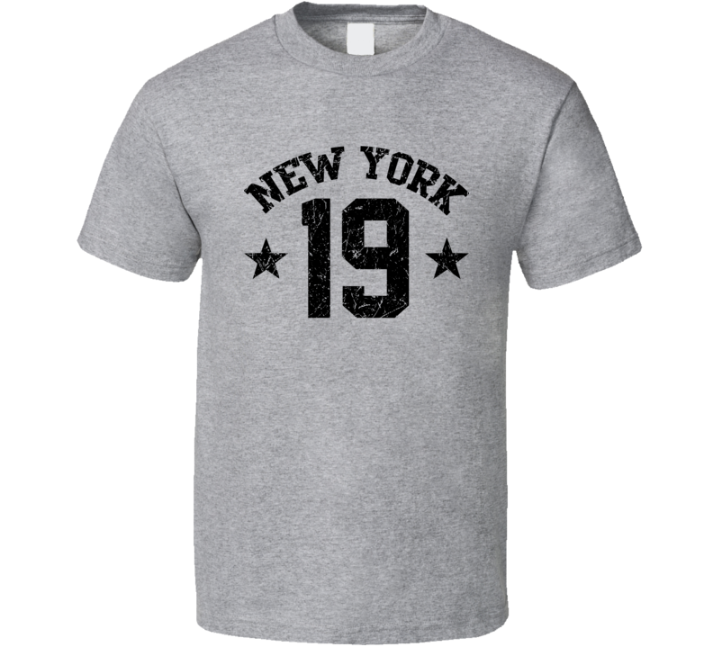 New York 19 Sports Team Basketball Baseball Football Hockey Fan T Shirt