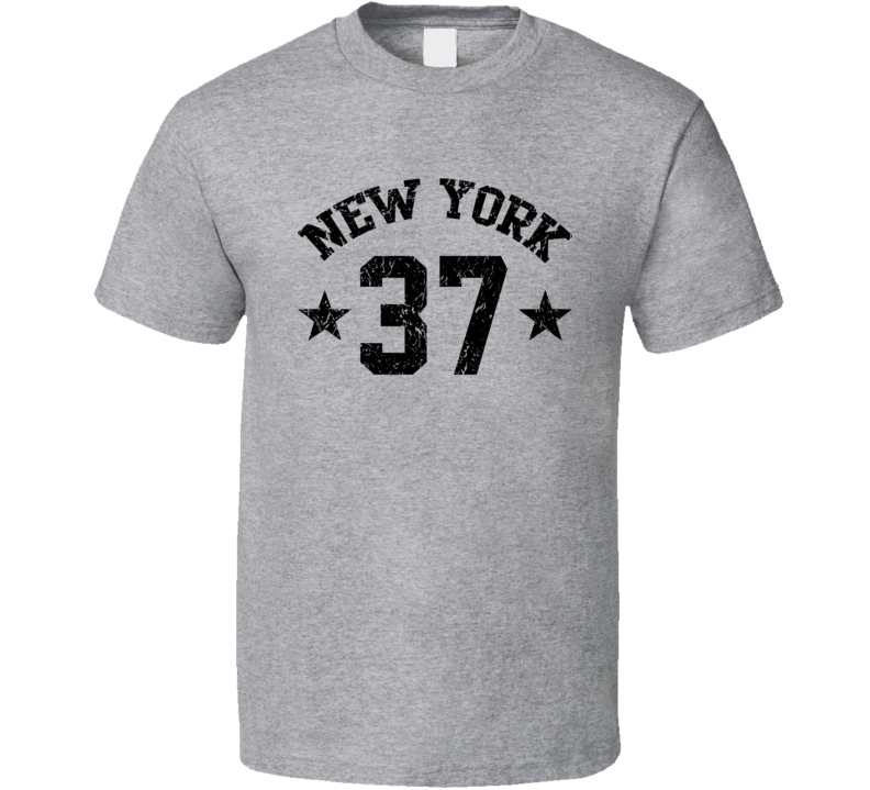 New York 37 Sports Team Basketball Baseball Football Hockey Fan T Shirt