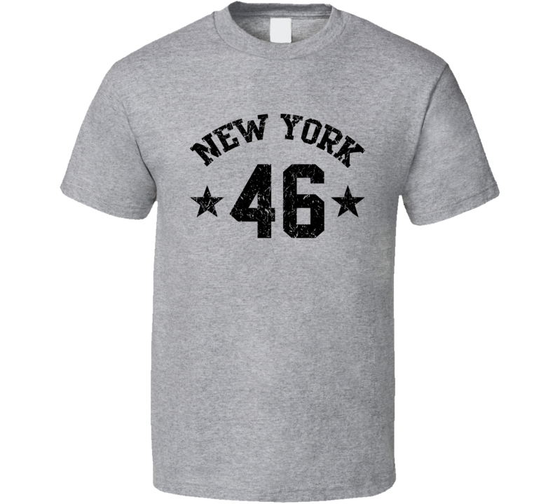 New York 46 Sports Team Basketball Baseball Football Hockey Fan T Shirt