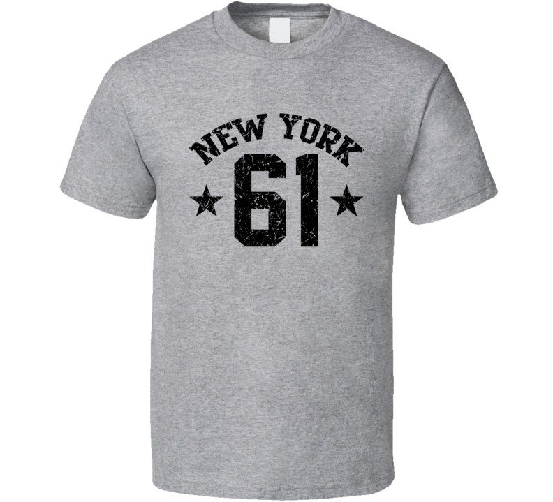 New York 61 Sports Team Basketball Baseball Football Hockey Fan T Shirt