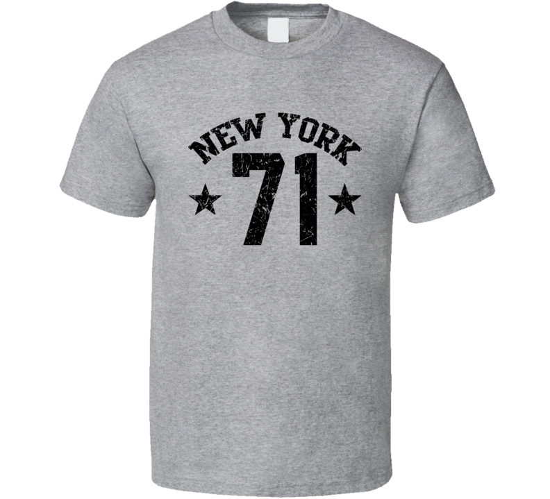 New York 71 Sports Team Basketball Baseball Football Hockey Fan T Shirt