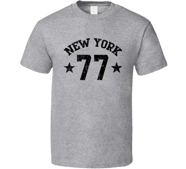 New York 77 Sports Team Basketball Baseball Football Hockey Fan T Shirt