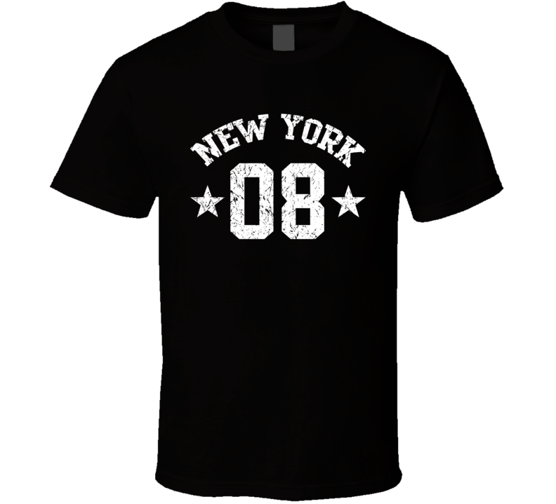 New York 8 Sports Team Basketball Baseball Football Hockey Fan T Shirt