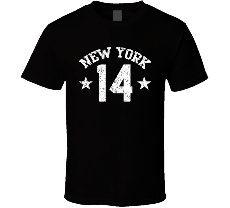 New York 14 Sports Team Basketball Baseball Football Hockey Fan T Shirt