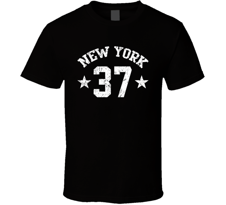 New York 37 Sports Team Basketball Baseball Football Hockey Fan T Shirt