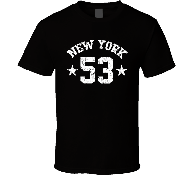 New York 53 Sports Team Basketball Baseball Football Hockey Fan T Shirt