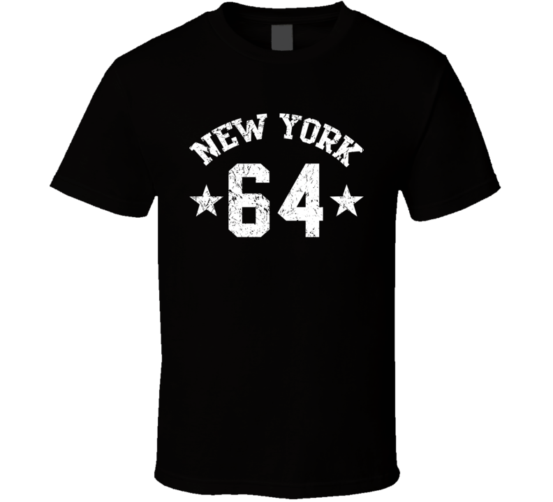 New York 64 Sports Team Basketball Baseball Football Hockey Fan T Shirt