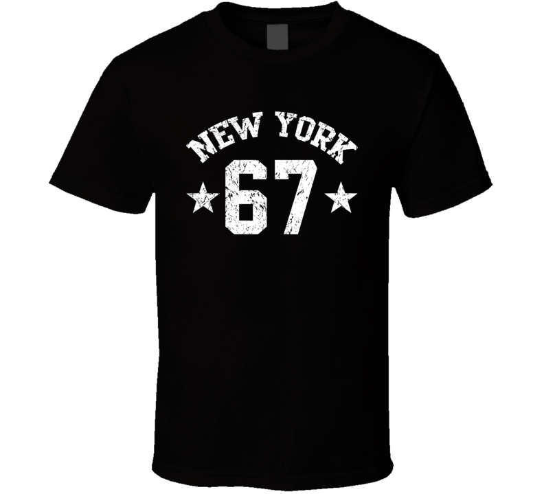 New York 67 Sports Team Basketball Baseball Football Hockey Fan T Shirt