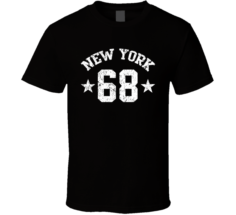 New York 68 Sports Team Basketball Baseball Football Hockey Fan T Shirt