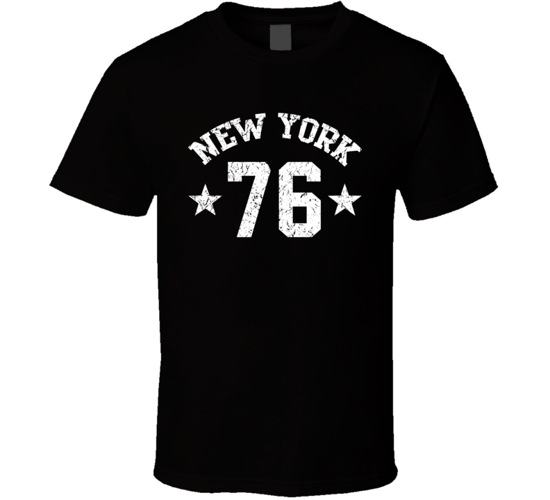 New York 76 Sports Team Basketball Baseball Football Hockey Fan T Shirt