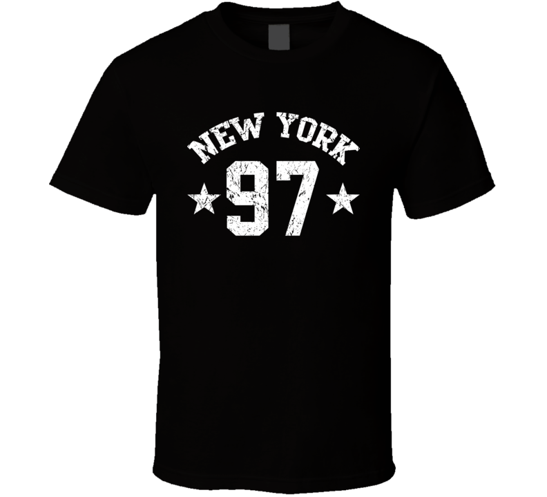 New York 97 Sports Team Basketball Baseball Football Hockey Fan T Shirt