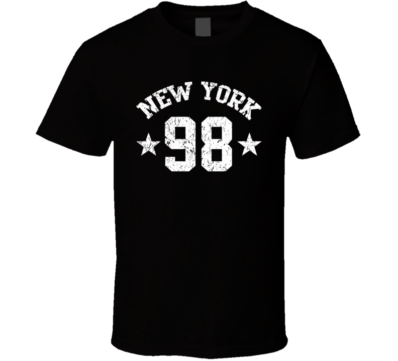 New York 98 Sports Team Basketball Baseball Football Hockey Fan T Shirt