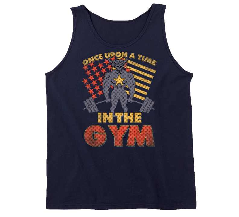 Once Upon A Time In The Gym Deadlifts Workout Tanktop