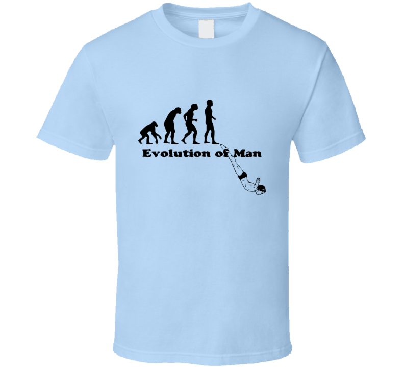 Evolution Of Man Diving Diver Sports Funny T Shirt