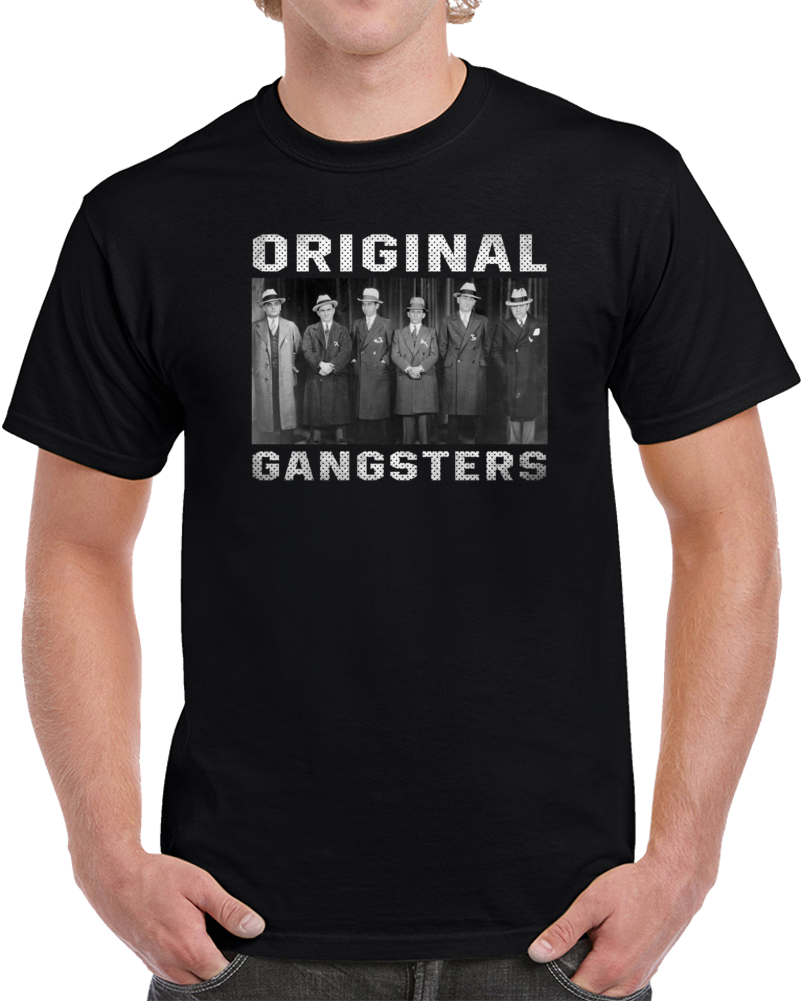 Original Gangsters Lucky 1920s Prohibition Mafia Cool T Shirt