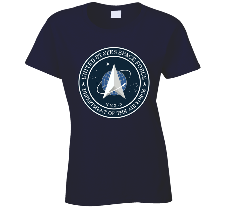 Space Force United States Air Force Military Ladies T Shirt