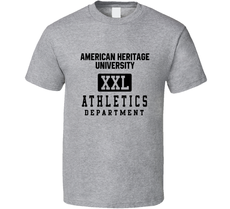 American Heritage University Athletics Department Tee Sports Fan T Shirt