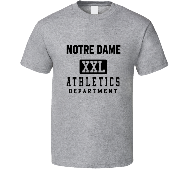 Notre Dame Athletics Department Tee Sports Fan T Shirt