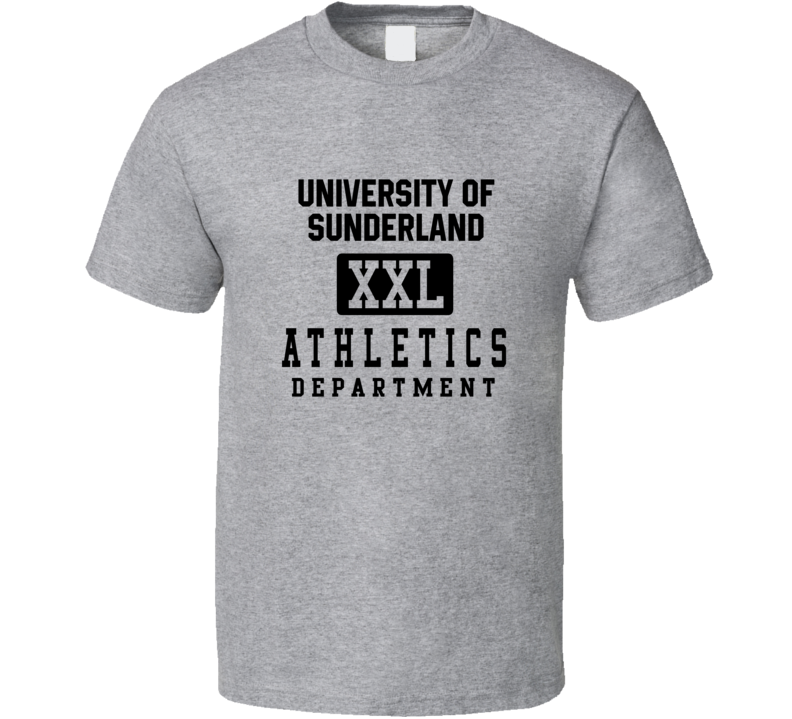 University Of Sunderland Athletics Department Tee Sports Fan T Shirt