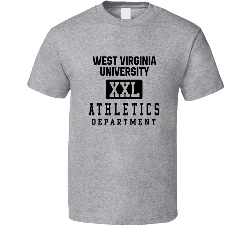 West Virginia University Athletics Department Tee Sports Fan T Shirt