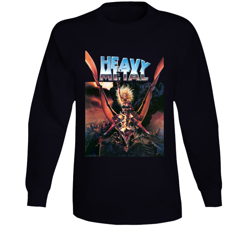 Heavy Metal Movie Classic Retro Long Sleeve T Shirt